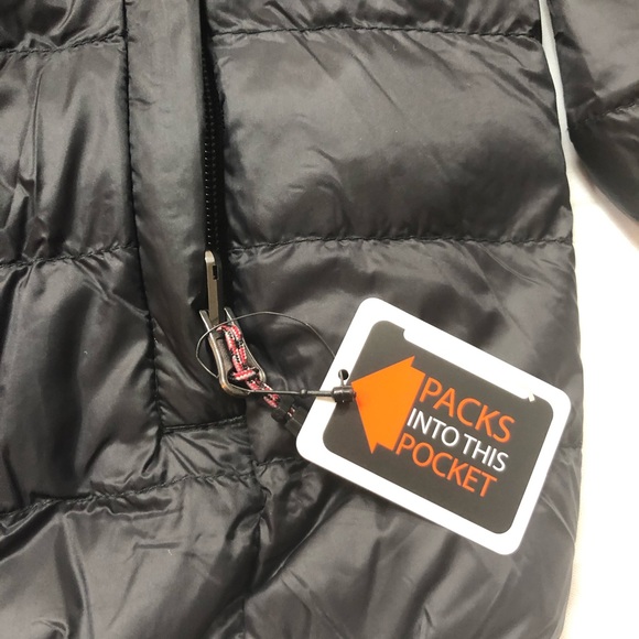 Hawke & Company down fill blend packable jacket - Picture 3 of 6